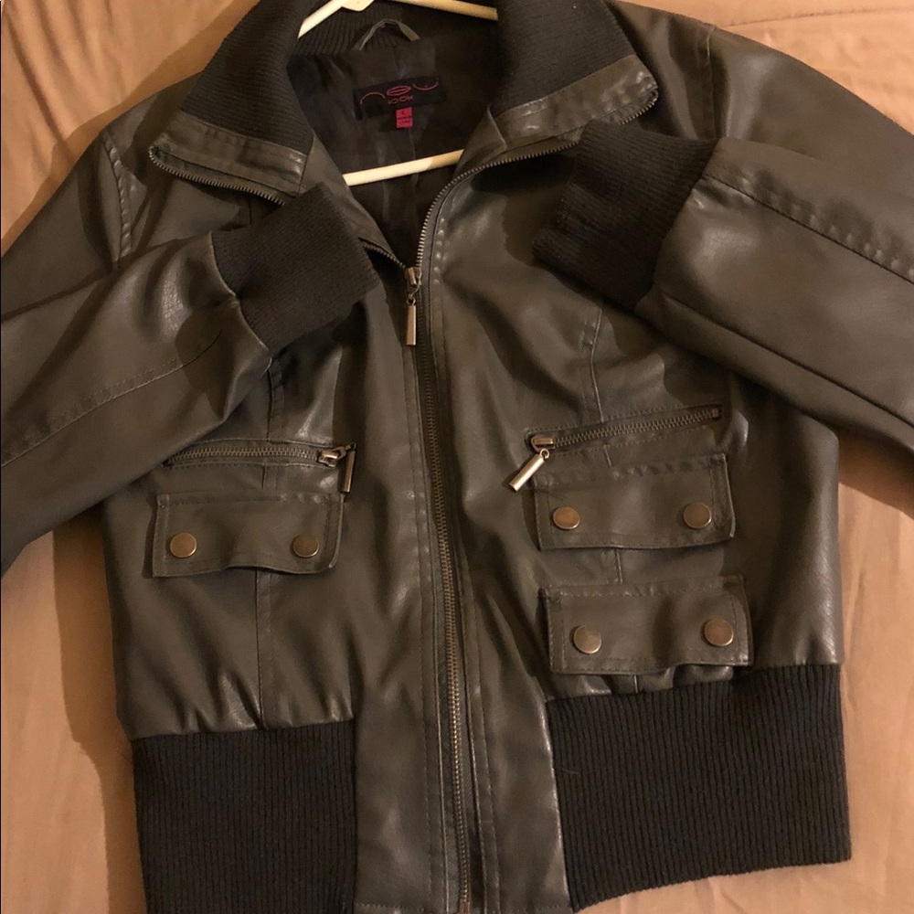 Leather jacket
